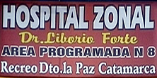 Hospital Zonal Dr. Liborio Forte.-
